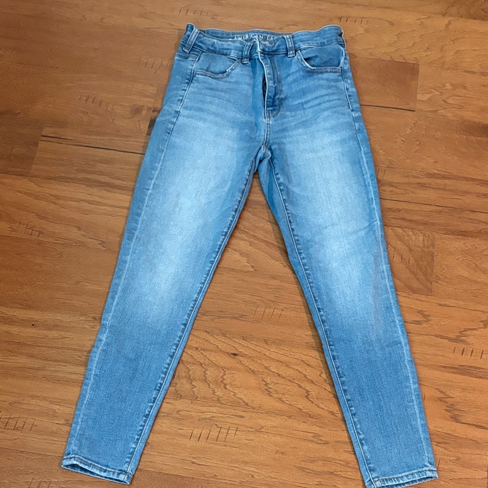 American Eagle Outfitters Light Blue Skinny Jeans